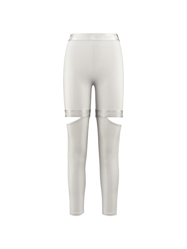 Graue Leggings mit Knieausschnitten Kappa Graue Leggings mit Knieausschnitten Kappa
