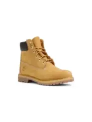 Gelbe Timberland Stiefel mit Schnürsenkeln