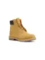 Gelbe Timberland Stiefel mit Schnürsenkeln Gelbe Timberland Stiefel mit Schnürsenkeln