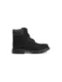 Schwarze Timberland Stiefel Ansicht Detail