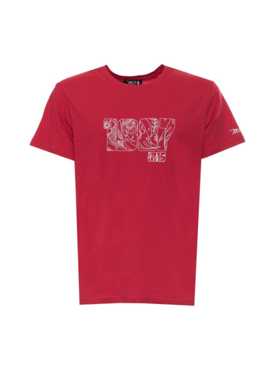 LS Run günstig Kaufen-MCS - 10BTS004-L2301 - Rot. MCS - 10BTS004-L2301 - Rot <![CDATA[Kollektion:Frühjahr/SommerGeschlecht:HerrenTypologie:T-shirtÄrmel:kurzHalsausschnitt:RundhalsausschnittMaterial:Baumwolle 100%Muster:einfarbigDetails:mit Logo]]>. 