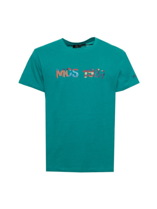 LS Run günstig Kaufen-MCS - 10BTS002-L2301 - Grün. MCS - 10BTS002-L2301 - Grün <![CDATA[Kollektion:Frühjahr/SommerGeschlecht:HerrenTypologie:T-shirtÄrmel:kurzHalsausschnitt:RundhalsausschnittMaterial:Baumwolle 100%Muster:einfarbigDetails:mit Logo]]>. 