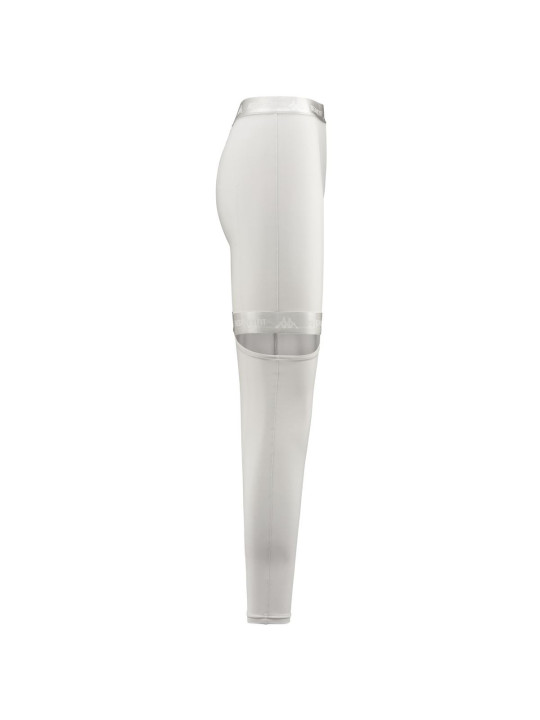 Graue Kappa Sportleggings mit Logo