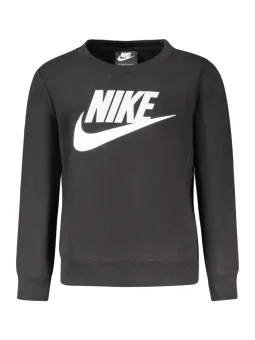 "NIKE Kinder Sweatshirt Schwarz mit Reißverschluss"