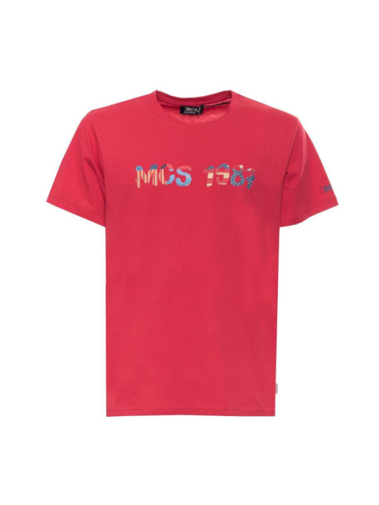 GE 230 günstig Kaufen-MCS - 10BTS002-L2301 - Rot. MCS - 10BTS002-L2301 - Rot <![CDATA[Kollektion:Frühjahr/SommerGeschlecht:HerrenTypologie:T-shirtÄrmel:kurzHalsausschnitt:RundhalsausschnittMaterial:Baumwolle 100%Muster:einfarbigDetails:mit Logo]]>. 