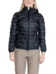 Schlanke, gesteppte Blauer Pufferjacke