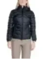 Schlanke, gesteppte Blauer Pufferjacke