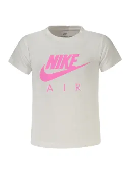 NIKE Mädchen Weißes Kurzarm T-Shirt – Bequem & Stilvoll