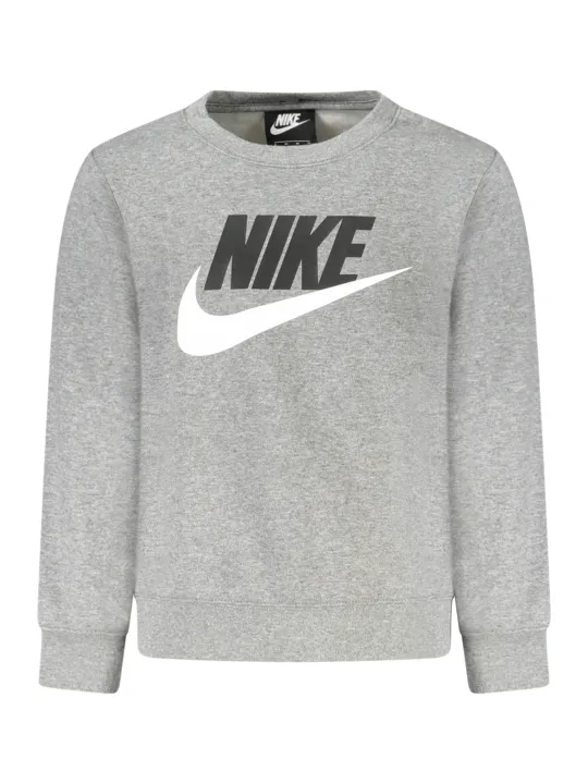 Nike Kindersweatshirt Grau mit Reißverschluss - Komfortabel Nike Kindersweatshirt Grau mit Reißverschluss - Komfortabel