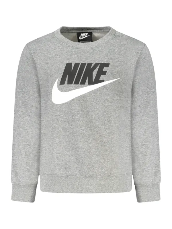 Nike Kindersweatshirt Grau mit Reißverschluss - Komfortabel Nike Kindersweatshirt Grau mit Reißverschluss - Komfortabel