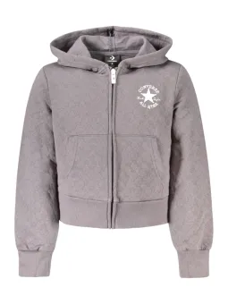 Converse Mädchen Kapuzenjacke Grau – Stylisch & Bequem