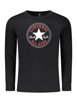 Converse Kinder Langarmshirt Schwarz – Stylisch & Bequem