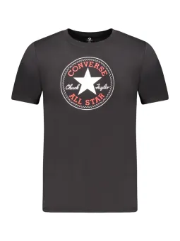 "Converse Kinder Schwarz Kurzarmshirt - Stylisch & Bequem"