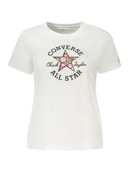 Converse Mädchen Weißes Kurzarmshirt – Stylisch & Bequem