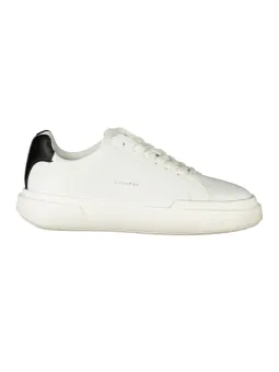 Calvin Klein Damen Sneakers Weiß - Stilvoll & Sportlich