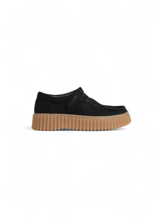Schwarze Clarks 475619 Mokassins Gumsole