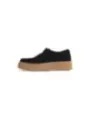 Schwarze Clarks Wallabee Wildledermokassins