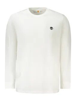 "Timberland Herren Langarmshirt Weiß – Stil & Komfort"