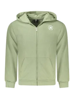 "Converse Kinder Sweatshirt Grün mit Reißverschluss"