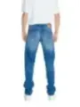 Mid-Wash Replay Straight-Leg-Jeans