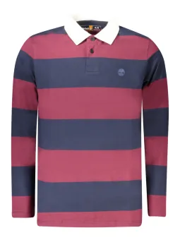 "Timberland Herren Langarm Poloshirt Rot - Stil & Komfort"
