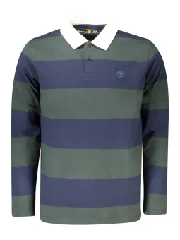 "TIMBERLAND Herren Langarm Poloshirt Grün - Stil & Komfort"