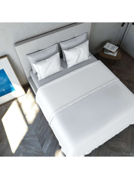 Bettbezug Le Telerie - Set completo letto lenzuola cotone - Weiß 50,00 € 8054806088856 | Planet-Deluxe
