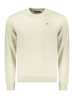 "Stylischer Napapijri Herrenpullover Beige – Komfort & Design"