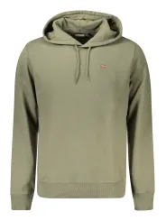 "NAPAPIJRI Herren Sweatshirt Zip Grün – Stil & Komfort"