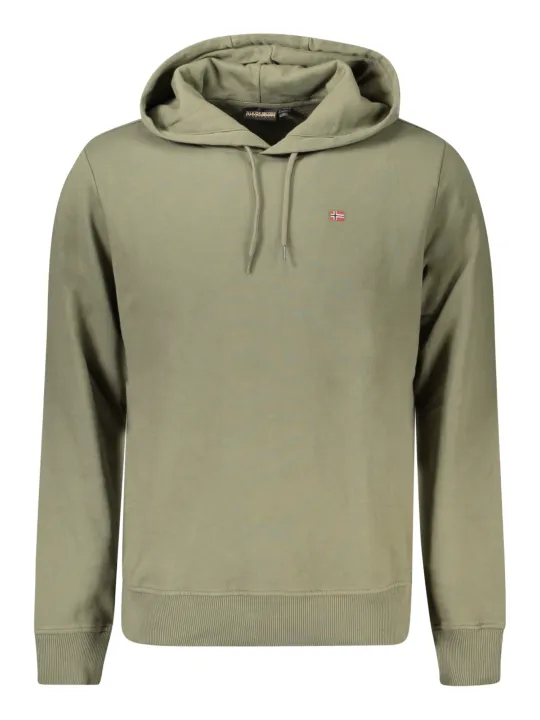 "NAPAPIJRI Herren Sweatshirt Zip Grün – Stil & Komfort"