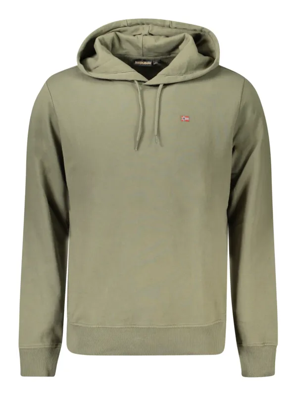 "NAPAPIJRI Herren Sweatshirt Zip Grün – Stil & Komfort"