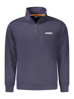 Napapijri Herren Zip-Up Sweatshirt Blau - Stilvoll & Bequem