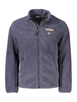 "Napapijri Herren Sweatshirt Blau mit Reißverschluss"