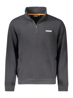 NAPAPIJRI Herren Zip Sweatshirt Schwarz – Stil & Komfort