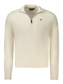 Napapijri Herren Weißer Pullover Damavand - Stil & Komfort