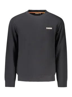 Napapijri Herren Sweatshirt Schwarz mit Reißverschluss
