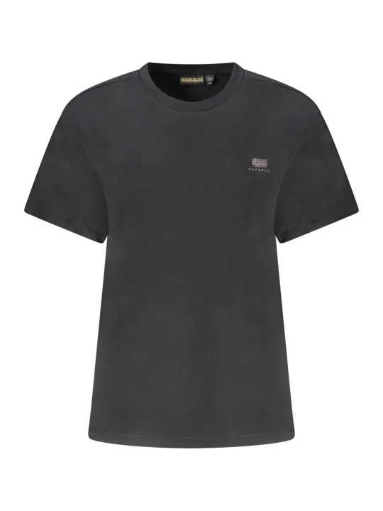 Napapijri Damen T-Shirt Schwarz – Stilvoll & Bequem