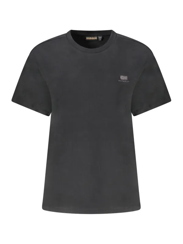 Napapijri Damen T-Shirt Schwarz – Stilvoll & Bequem