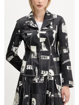 "Desigual Damen Sportjacke Schwarz – Stil & Komfort"