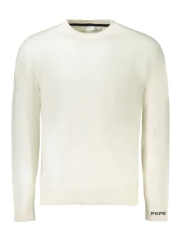 "Pepe Jeans Herren Pullover Andre Crew Neck in Weiß"