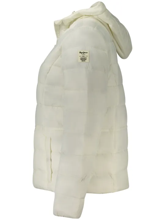 PEPE JEANS Damenjacke Sally Short - Weiß, Kurz, Stylisch