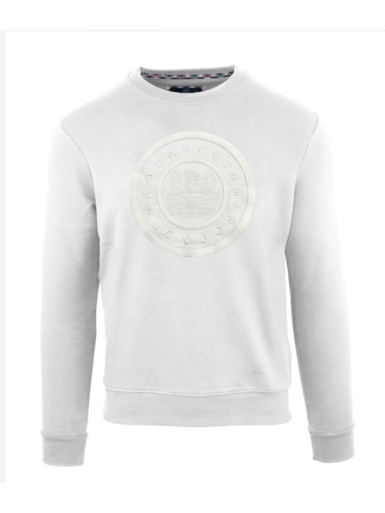 Sweatshirts Aquascutum - FG1123 - Weiß 200,00 €  | Planet-Deluxe