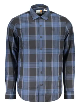 "Timberland Herren Langarmhemd Blau - Stilvoll & Komfortabel"