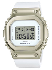 Weißes digitales Casio GM-S5600G-7ER Uhr