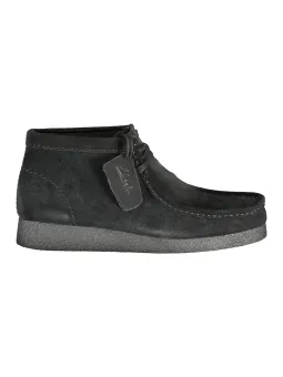Clarks Wallabee Evo: Schwarze Herren-Sneakers
