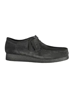 Clarks Herren Wallabee Evo - Schwarze Sportschuhe