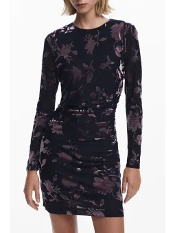 Desigual Blaues Damenkleid – Stilvoll & Kurz