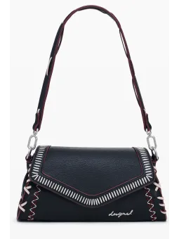 Desigual Damen Tasche Schwarz - Einzigartige Seltenheit