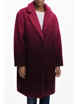 Desigual Rosa Damenmantel – Stilvoll & Einzigartig