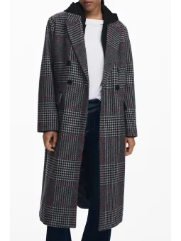 Desigual Damenmantel Grau 25WWEW13GR2007 - Stil & Komfort